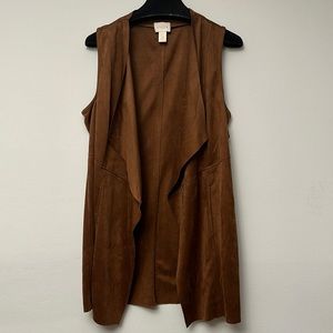 Chico’s Faux Suede Vest